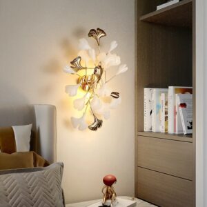 Fleurs romantiques Foyer mur LED