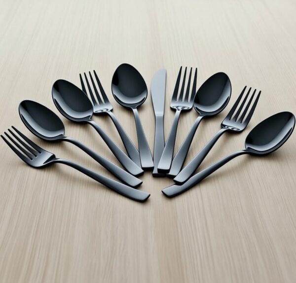 Couvert en acier inoxydable