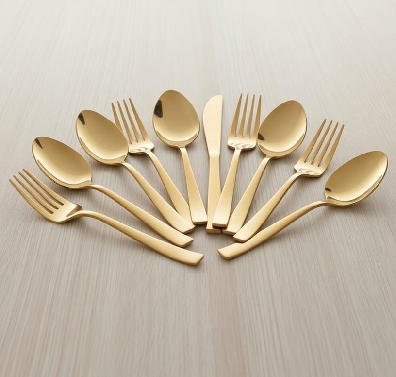 Couvert en acier inoxydable